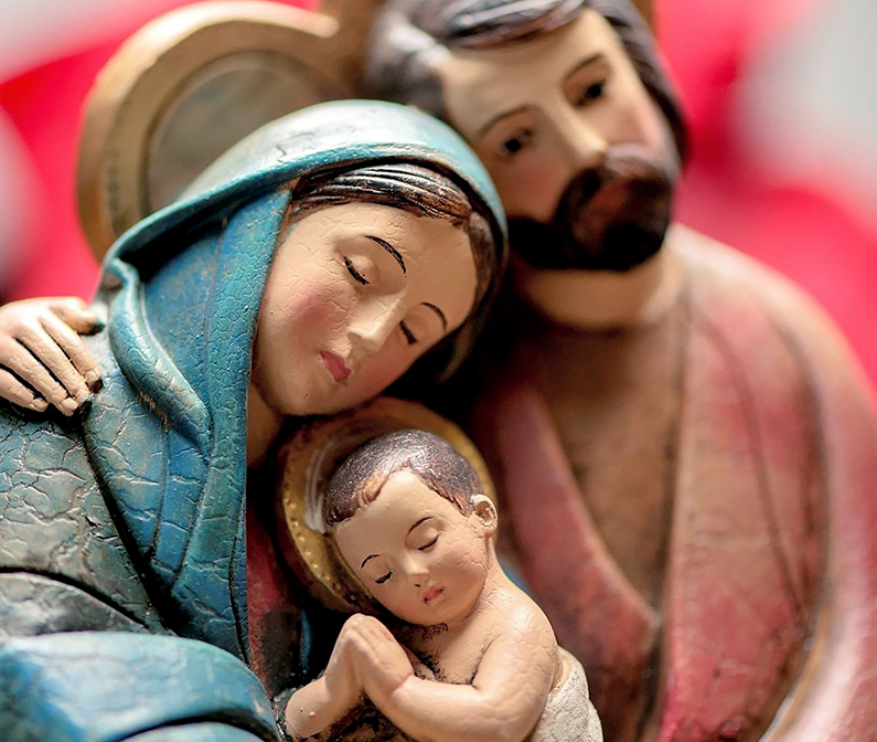 La Sagrada Familia: Jesús, María y José