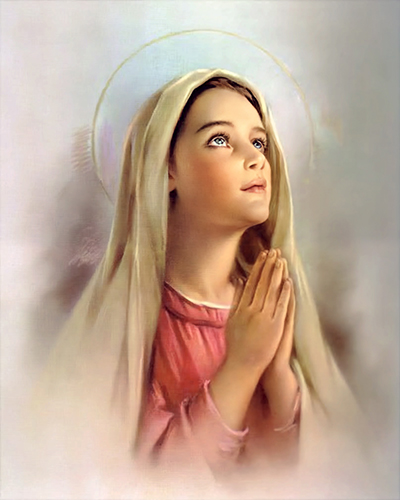 Oración a la Virgen Niña